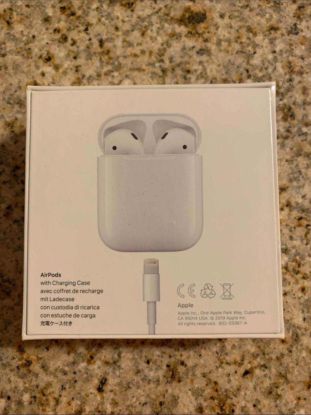Apple AirPods Wireless Ear Buds - Bluetooth Headphones & Lightning Charging Case - Picture 14 of 16